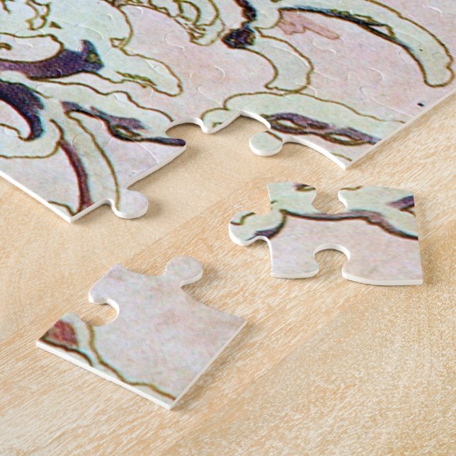 Alphonse Mucha Winter II Jigsaw Puzzle (Side)