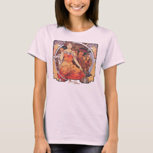 Alphonse Mucha -  World's Fair 1904  St. Louis T-Shirt