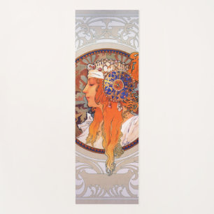 Alphonse Mucha Yoga Mat