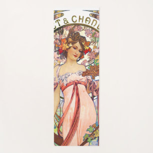 Alphonse Mucha Yoga Mat