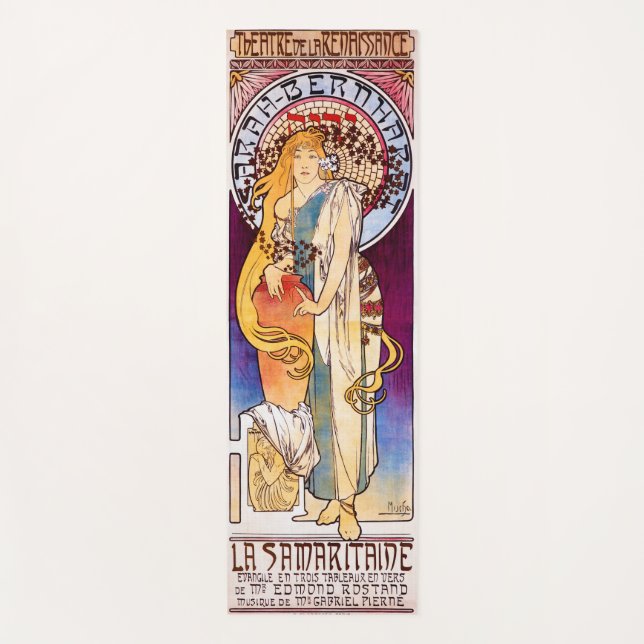 Alphonse Mucha Yoga Mat (Front)