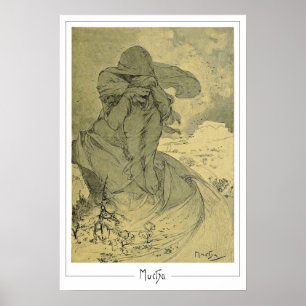 Alphonse Mucha Zedign Art Poster #237