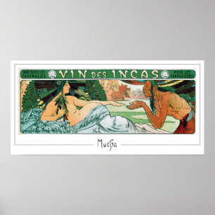 Alphonse Mucha Zedign Art Poster #273