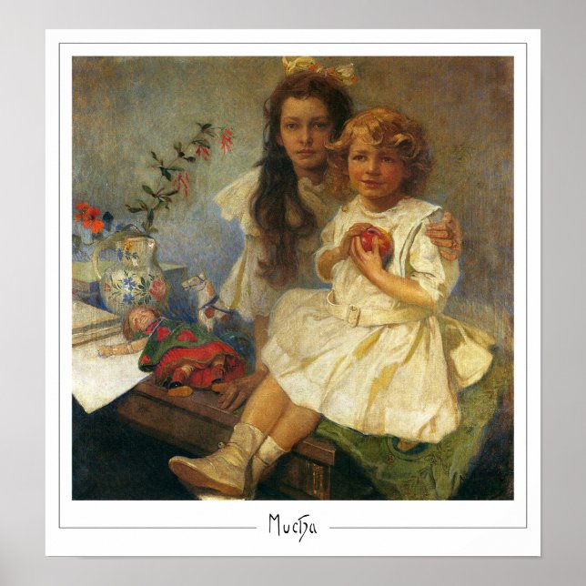 Alphonse Mucha Zedign Art Poster #331 (Front)