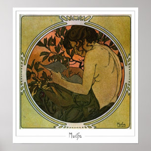 Alphonse Mucha Zedign Art Poster #41