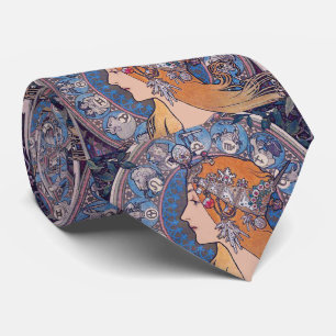 Alphonse Mucha , “ Zodiac ” Tie