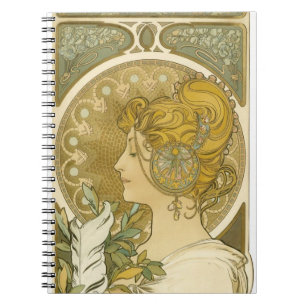 Alphonse Mucha's La Plume Notebook