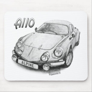 Alpine A110 Mouse Mat
