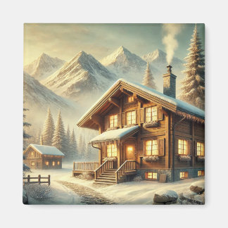 Alpine Charm Magnet