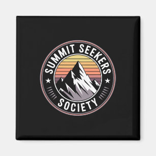 Alpine Climbing Peak Bygger Mountaineer Magnet