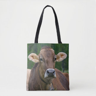 Alpine Cow All Over Print Bag