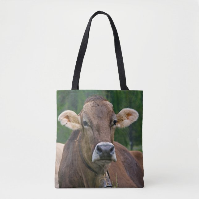Alpine Cow All Over Print Bag (Front)
