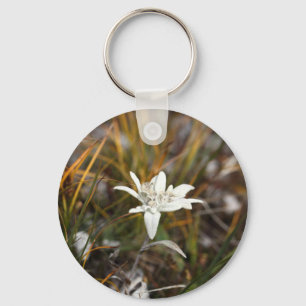 Alpine Edelweiss Key Ring