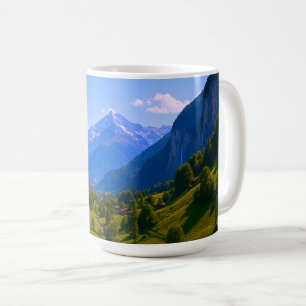 Alpine Falls Valley Coffee Mug