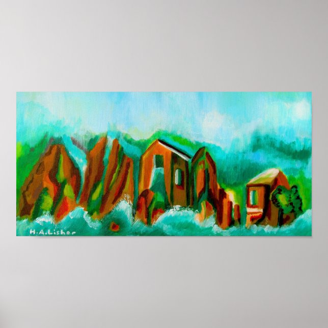 Alpine Flood Poster (Front)