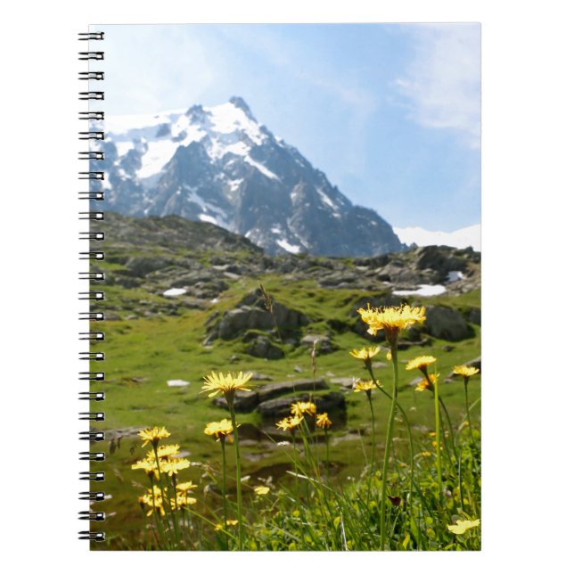 Alpine flowers - Beautiful! Notebook (Front)