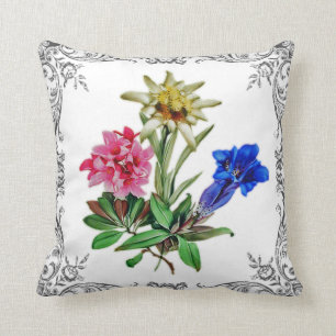 Alpine Flowers Cushion
