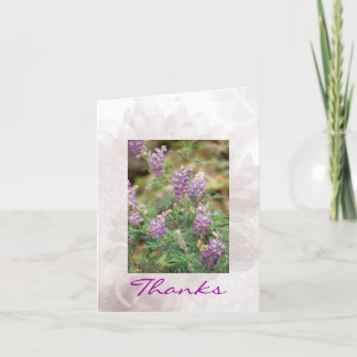 Alpine Flowers Greeting Card