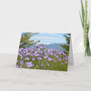 Alpine Forget-me-not Card