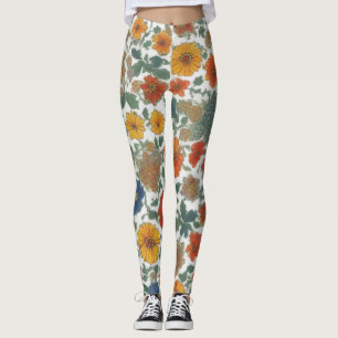 Alpine Fusion: A Bavarian pattern Leggings