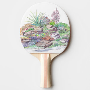 Alpine Garden Landscaping Ping Pong Paddle