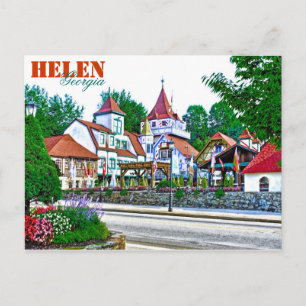 Alpine Helen, Georgia, USA. Postcard