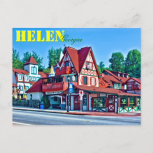 Alpine Helen, Georgia, USA. Postcard