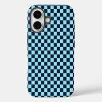 Alpine ice checkerboard pattern