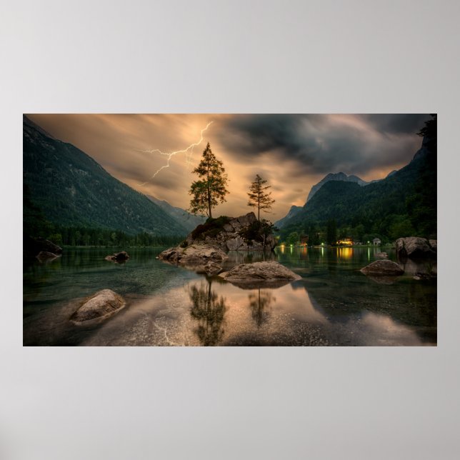 alpine lake poster (Front)