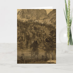 Alpine Lake, Sierra Nevada Card