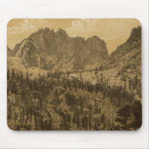 Alpine Lake, Sierra Nevada Mouse Mat