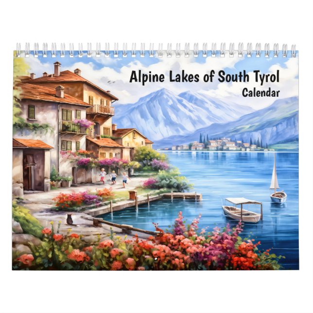 Alpine Lakes of South Tyrol – Calendar (Cover)
