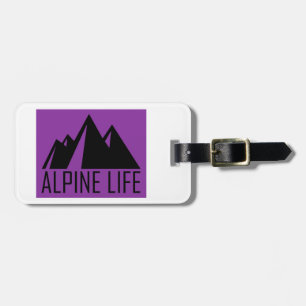 Alpine Life Luggage Tag