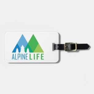 Alpine Life Luggage Tag