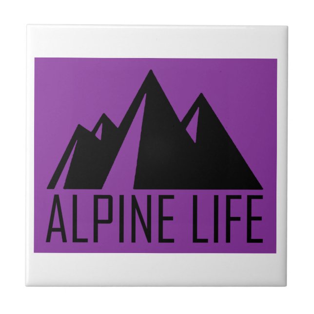 Alpine Life Tile (Front)