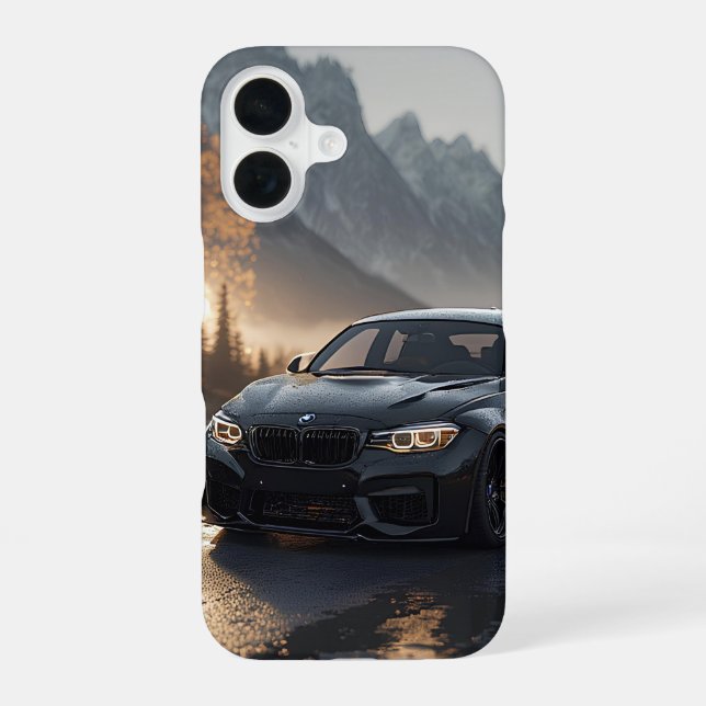 Alpine M-Power Sunset iPhone 16 Case (Back)