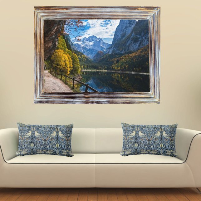 Alpine Mountain Lake Gosauseen Lake Austria    Canvas Print (Creator Uploaded)