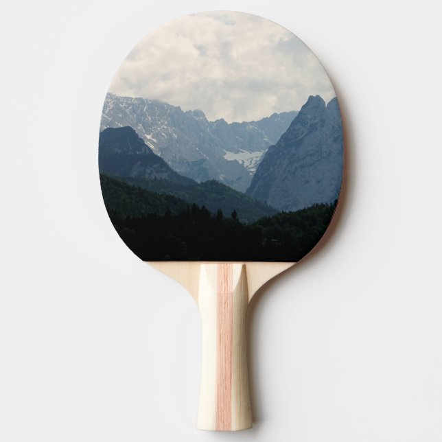 Alpine Mountains Country Nature Photo Ping Pong Paddle (Front)