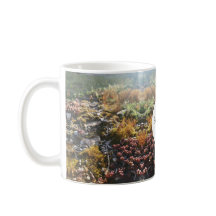 alpine plants monogram mug