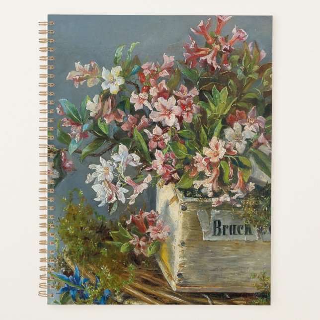 Alpine Roses in a Window Box – Andreas Lach Planner (Front)
