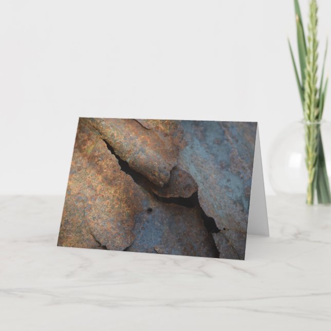 Alpine Rust Note Card (Front)