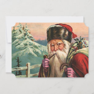 Alpine Santa Holiday Card