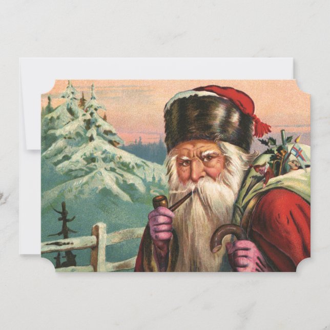 Alpine Santa Invitation (Front)