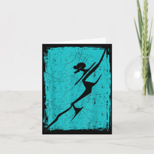 Alpine ski distressed slope downhill skiing skier card