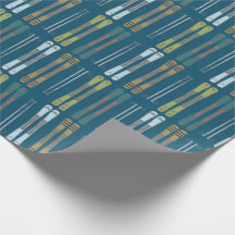Alpine Ski Gift Wrap 