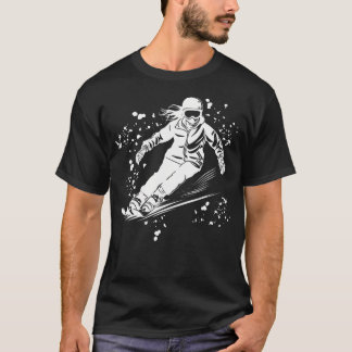 Alpine Skier Winter Sports Nordic T-Shirt
