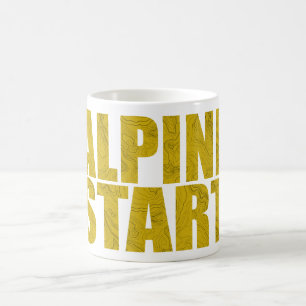 Alpine Start (Topo) Coffee Mug