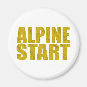 Alpine Start (Topo) Magnet
