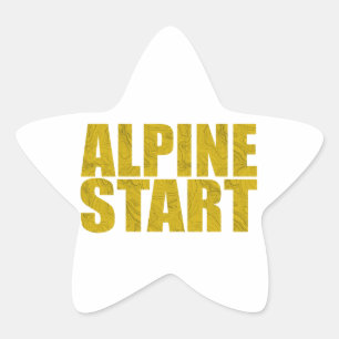 Alpine Start (Topo) Star Sticker