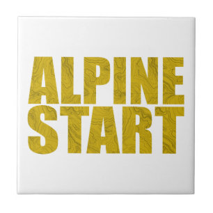 Alpine Start (Topo) Tile